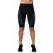Women's CW-X Endurance Generator Joint and Muscle Support Fitted Shorts - Black/Cyan