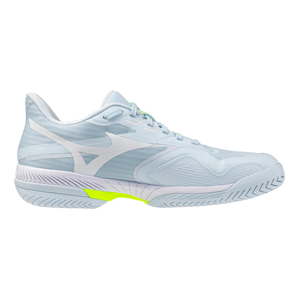 ayumi × MFC LOW OFF WHITE & LOW AQUA Womens Mizuno Wave Exceed Court AC Court Shoe