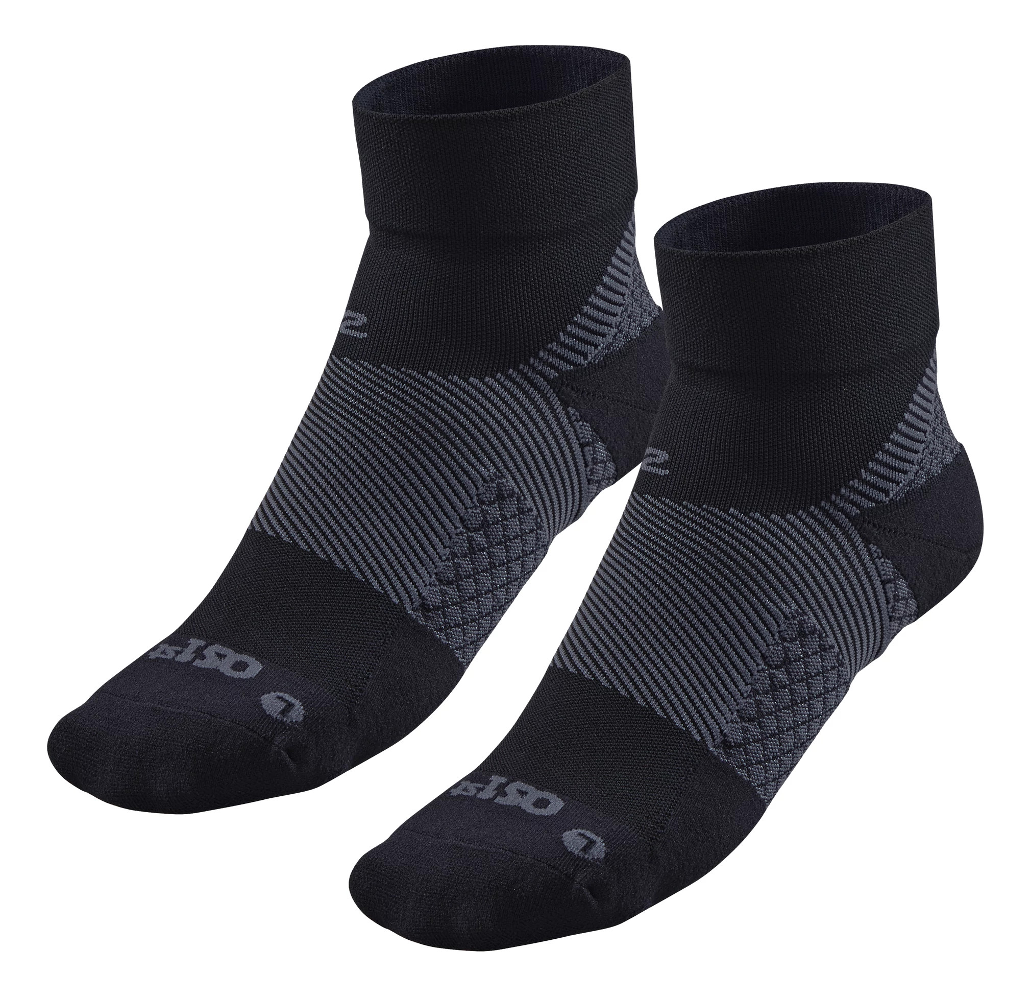 R-Gear OS1st Plantar Fasciitis Quarter Crew 2 Pack Socks R-Gear OS1st Plantar Fasciitis Quarter Crew 2 Pack Socks