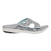Women's Spenco Wave Slide Sandals - Grey