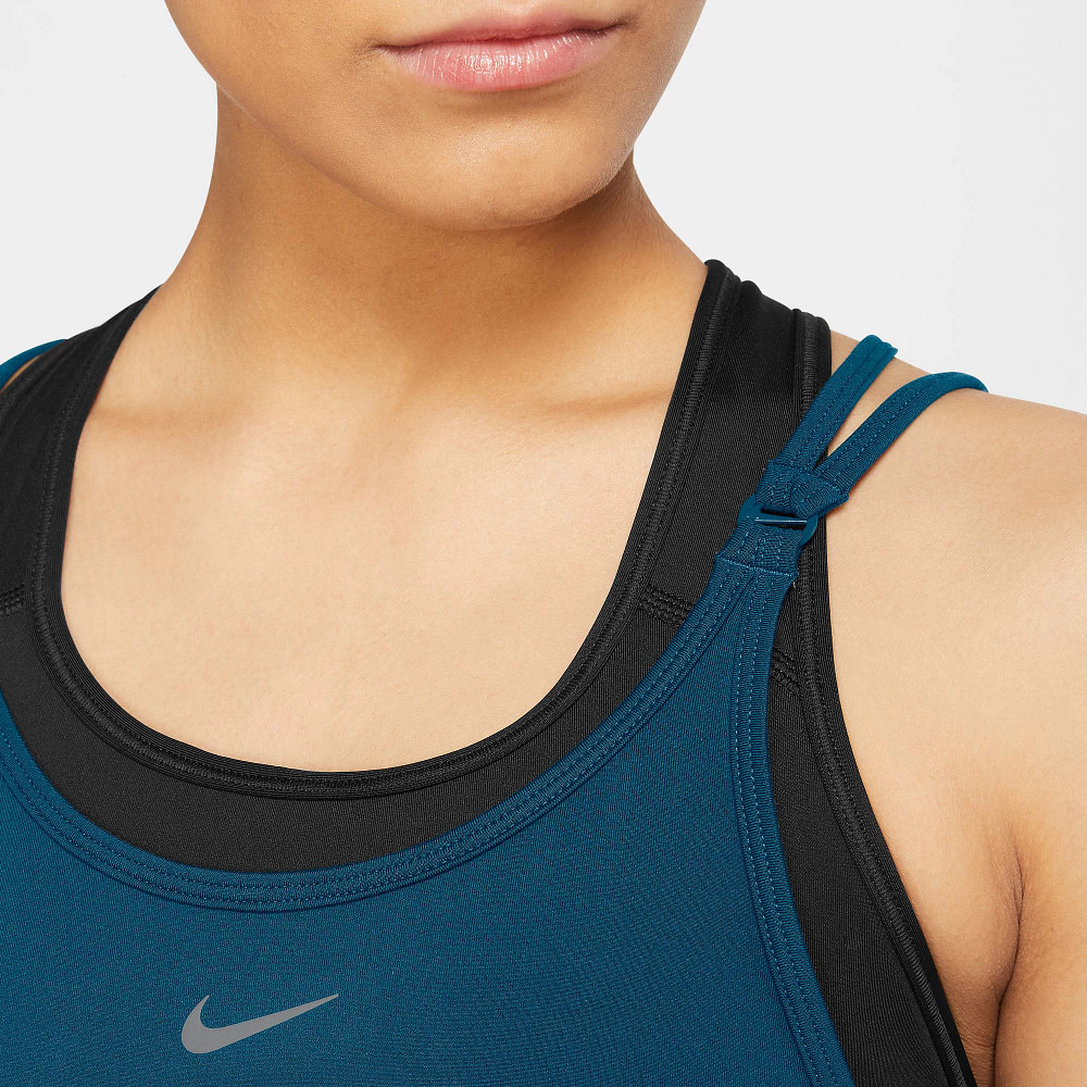 Women's Nike Dri-Fit One Luxe Slim Fit Strappy Tank - Black – Gazelle Sports