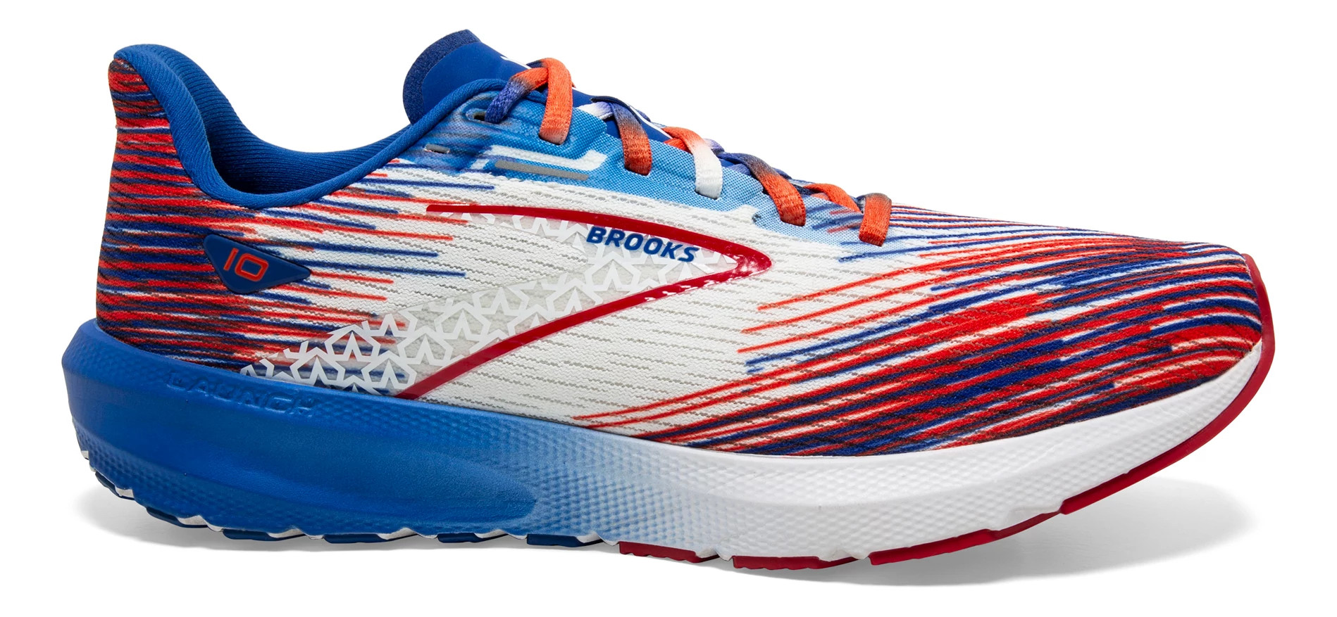 Mens Brooks Launch 10 Run USA Running Shoe