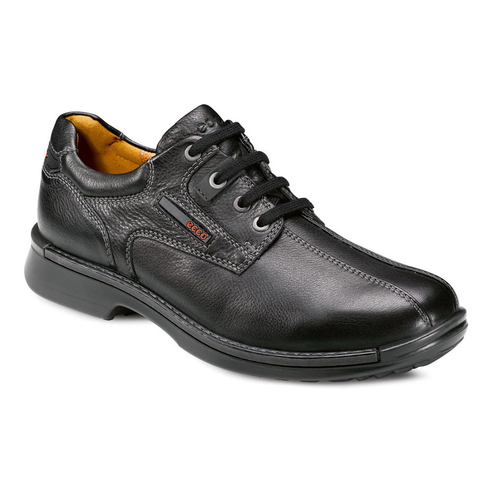 Ecco fusion bicycle toe tie black new arrivals