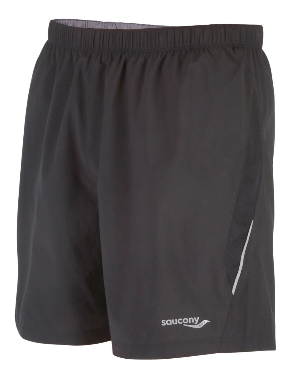 Mens Saucony Run Lux II Lined Shorts