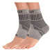 Zensah Compression Ankle Supports (Pair) - Heather Grey