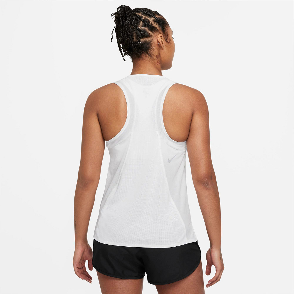 Nike Women's Dri-Fit Race Running Singlet Black / L