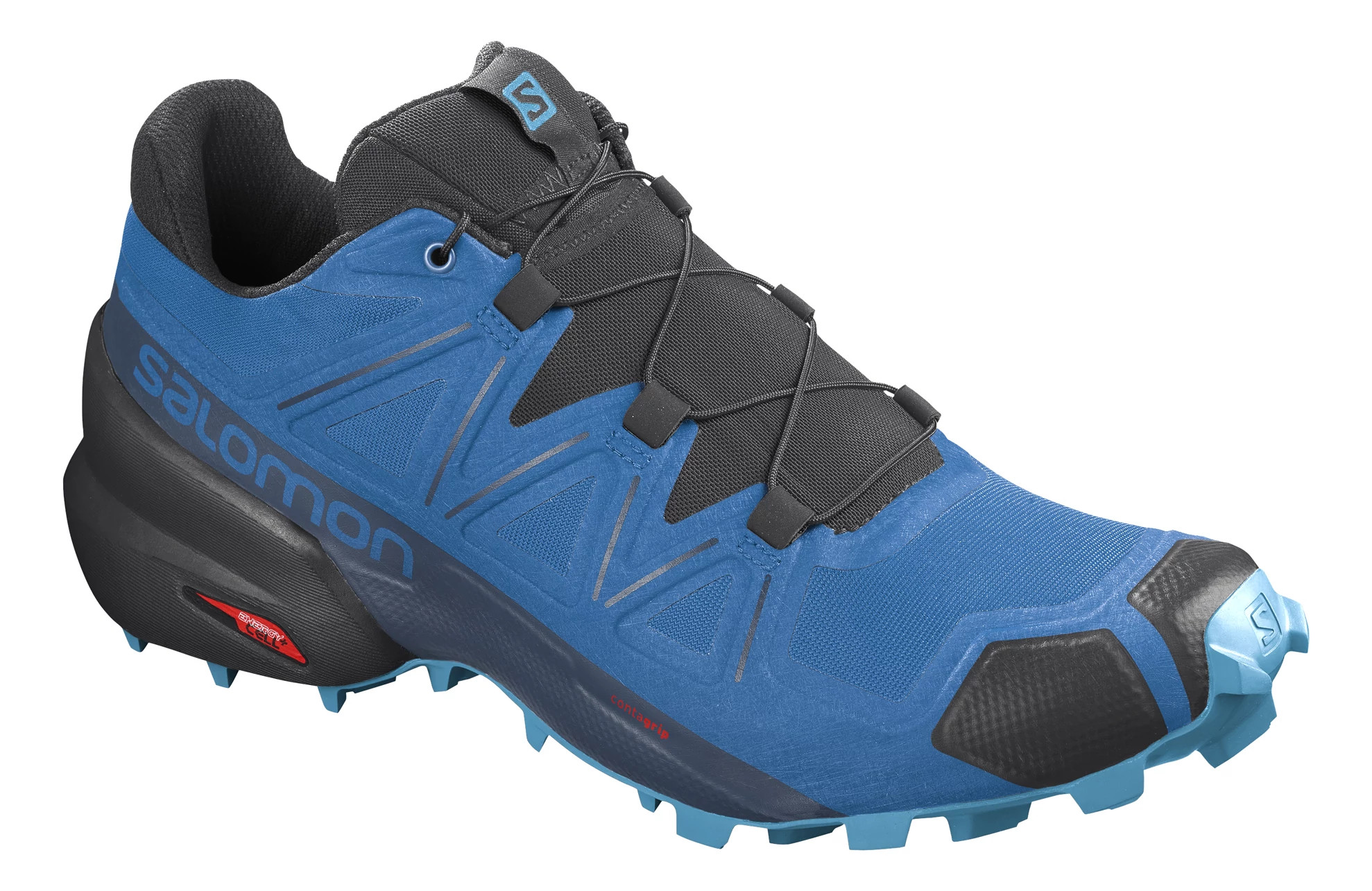 Salomon Speedcross 5 Mens Blue Trail Running Shoes No Insoles Read Size 11 Running Shoes Salomon Speedcross 6 Blue - Running Emotion main image 3