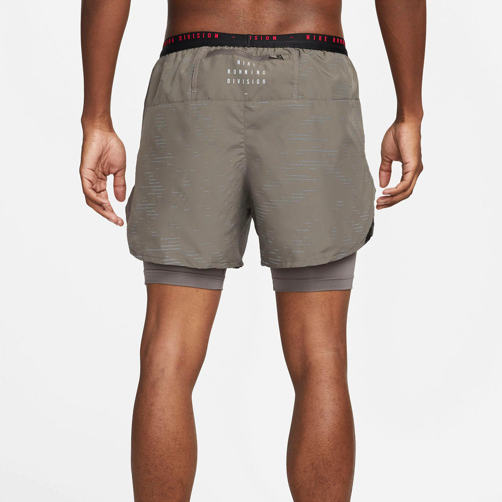 Mens Nike Run Division Flex Stride 2-in-1 5 Lined Shorts
