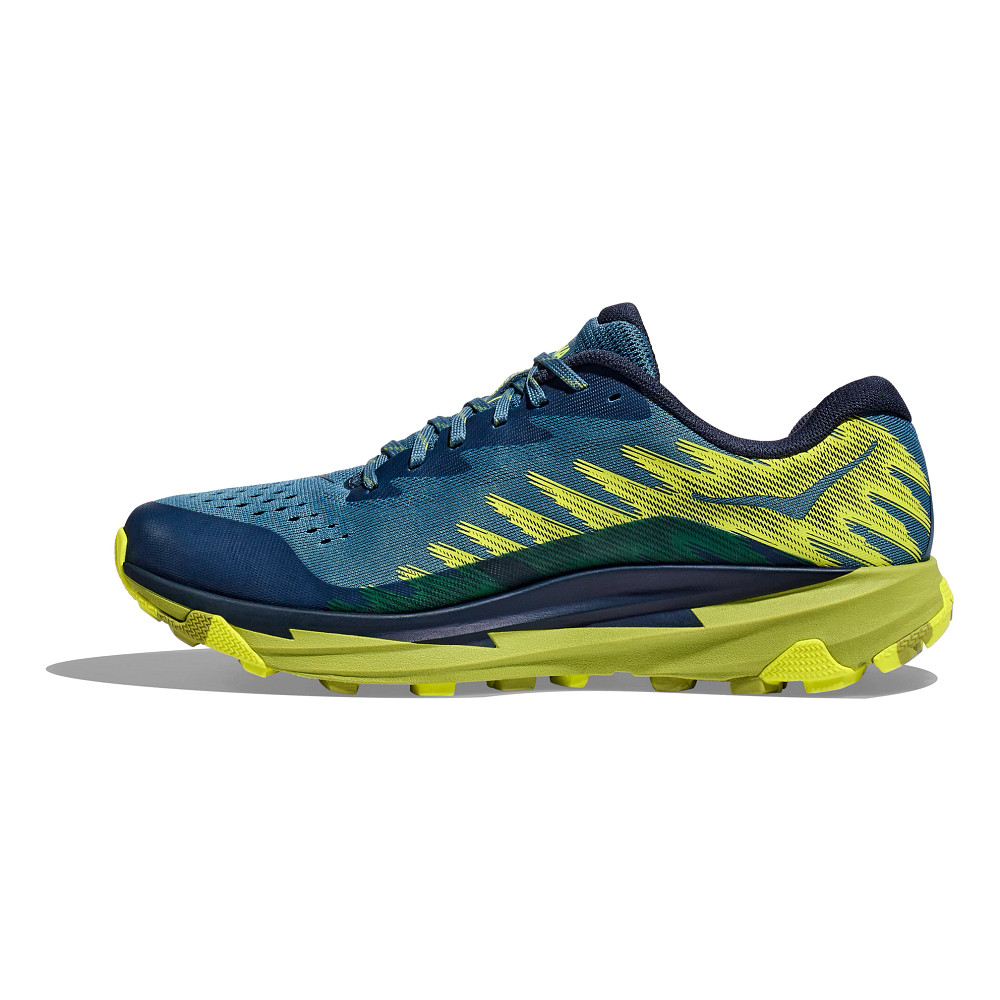 ☆HOKA☆ Male Torrent 3 Black Deep Blue 1127914BDVB 1127914- Hoka Torrent 3 Trailrunning Shoes - Men's, Black/Diva — Mens