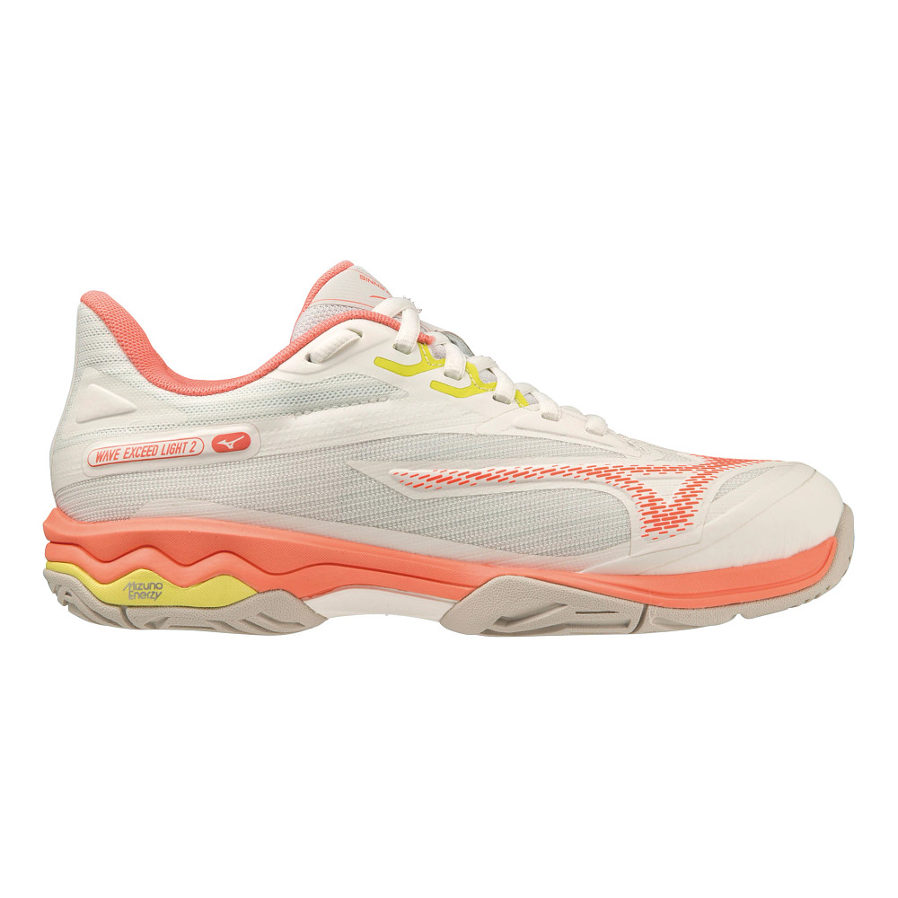Womens Mizuno Wave Exceed Light 2 AC Tennis Court Shoe