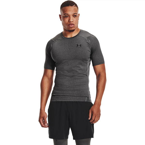 Mens Under Armour HeatGear Compression Shirt Short Sleeve