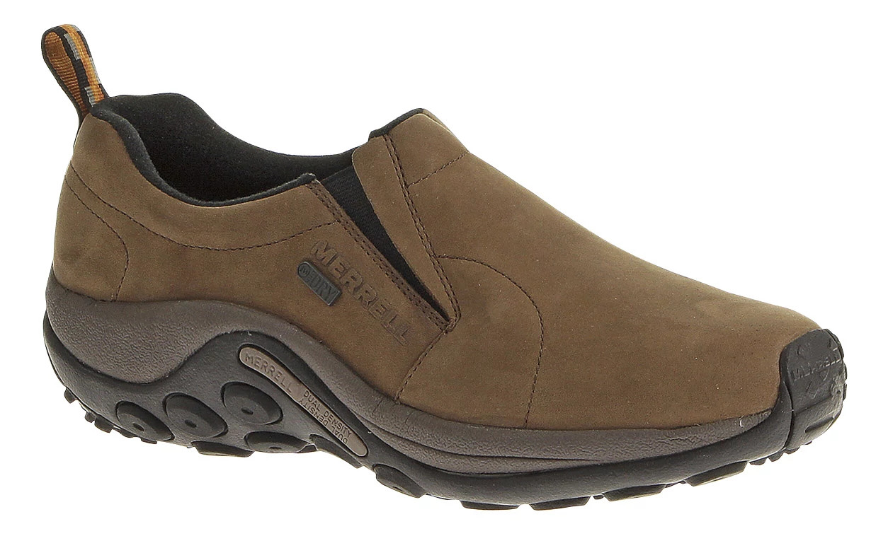 Mens Merrell Jungle Moc Nubuck Waterproof Casual Shoe