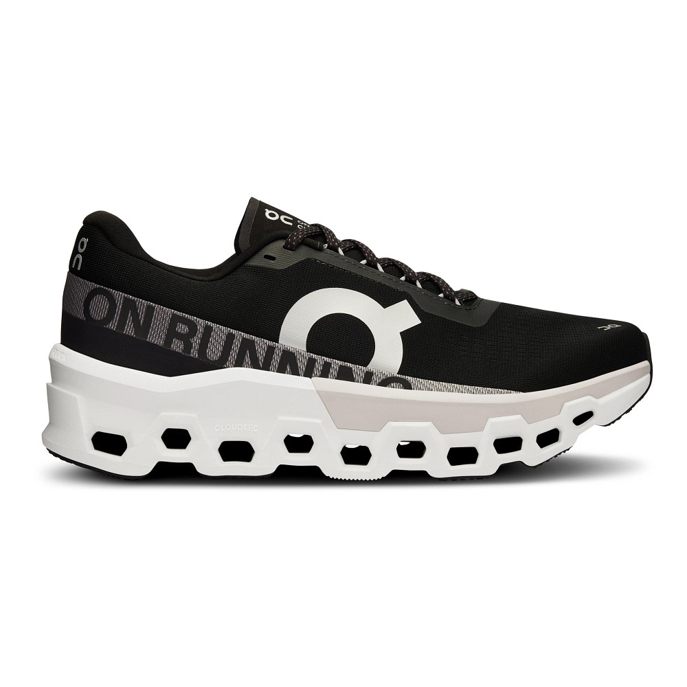 on Cloudmonster2 スニーカー ブラック/ホワイト 25CM 1 Mens On Cloudmonster 2 Running Shoe
