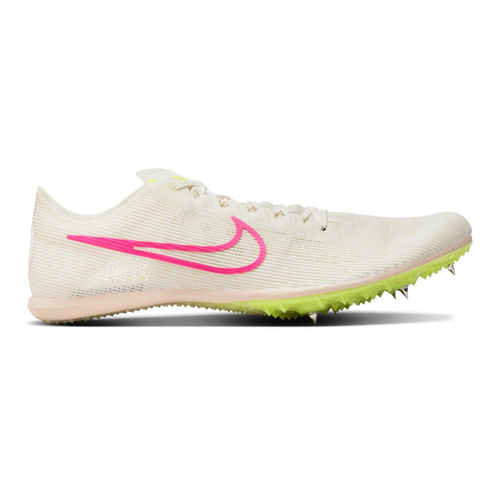 Nike track spikes pink best sale and yellow