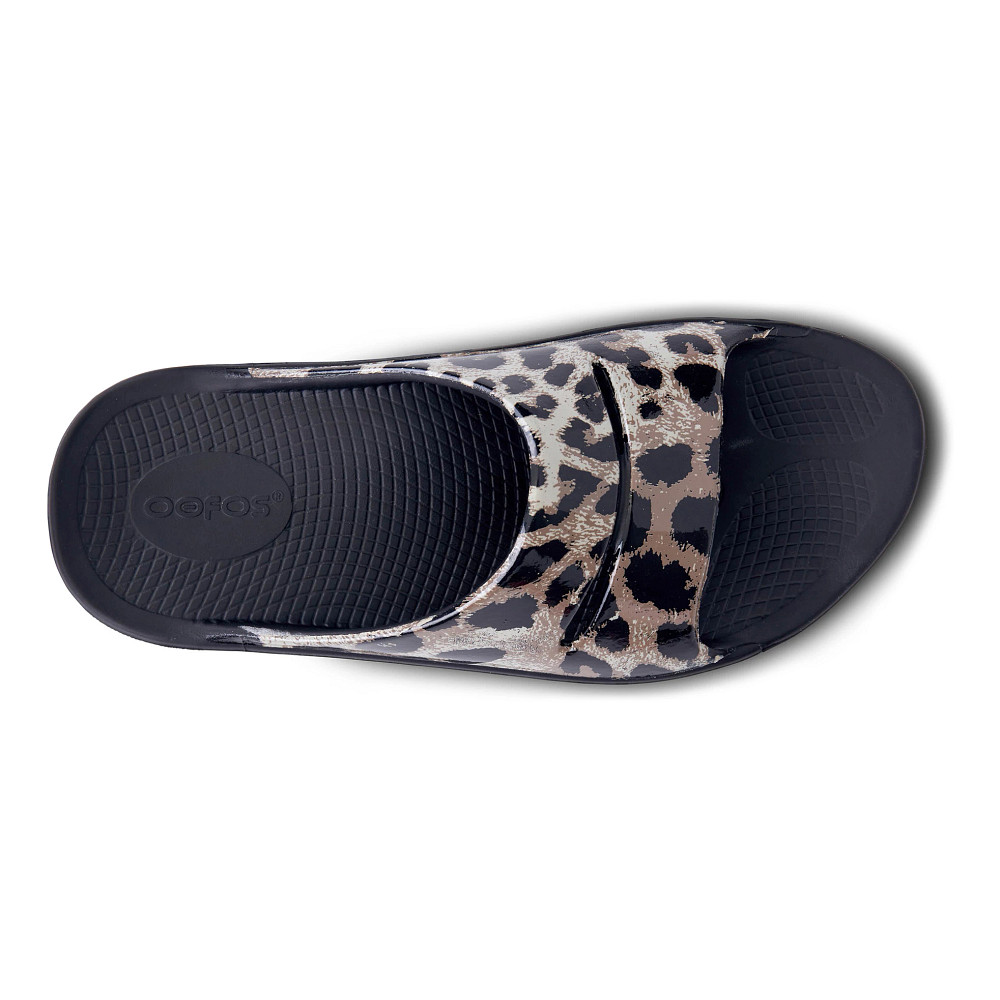 Womens OOFOS OOahh Luxe Limited Sandals Shoe