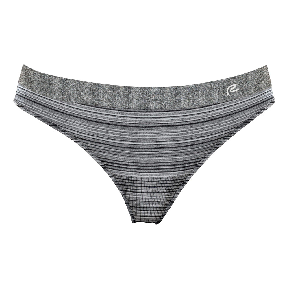 Womens R-Gear Undercover Seamless Stripe Thong Underwear Bottoms
