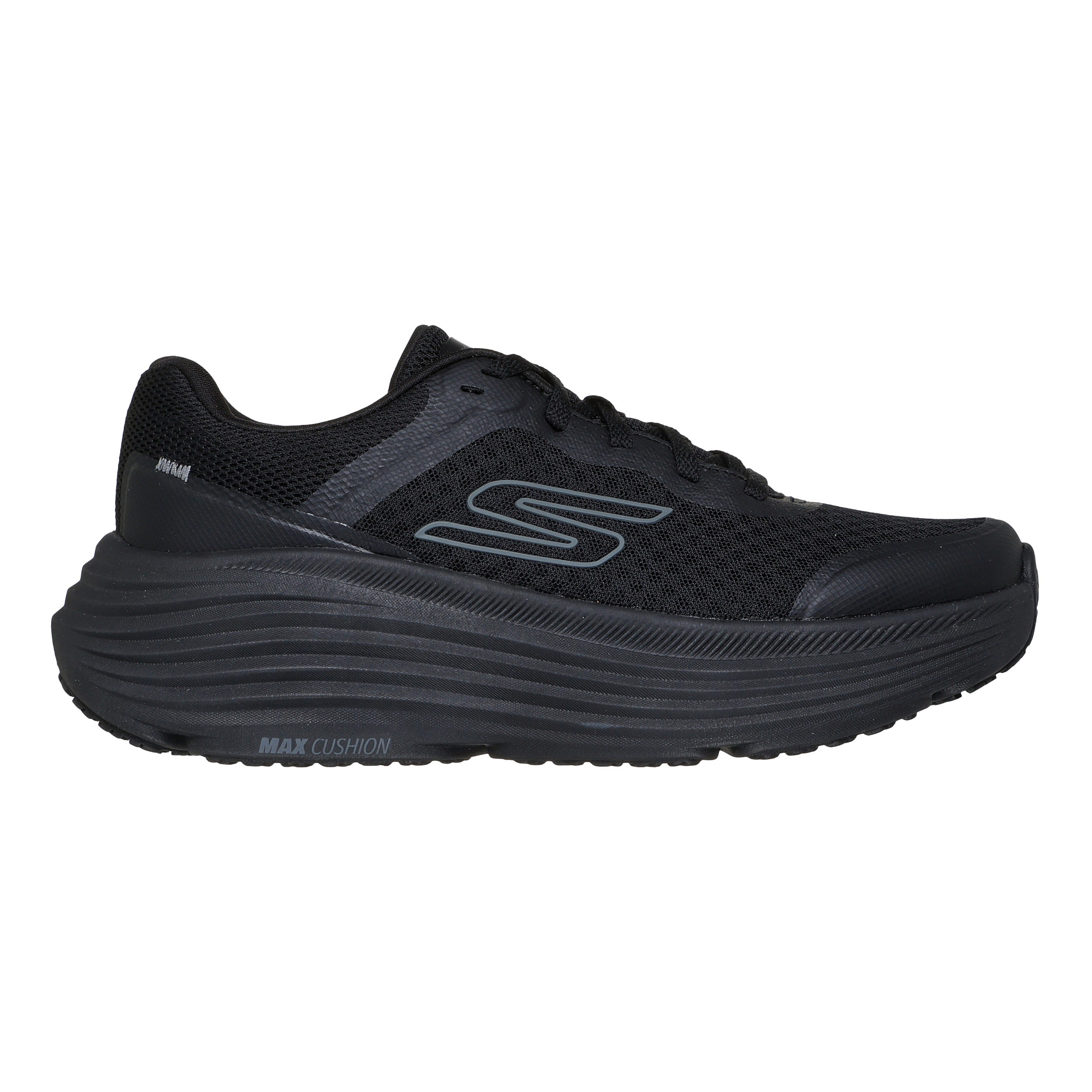 Women's Skechers Max Cushioning Endeavour - Black / Black, Size: 6, Wide | Footwear - Road Runner Sports