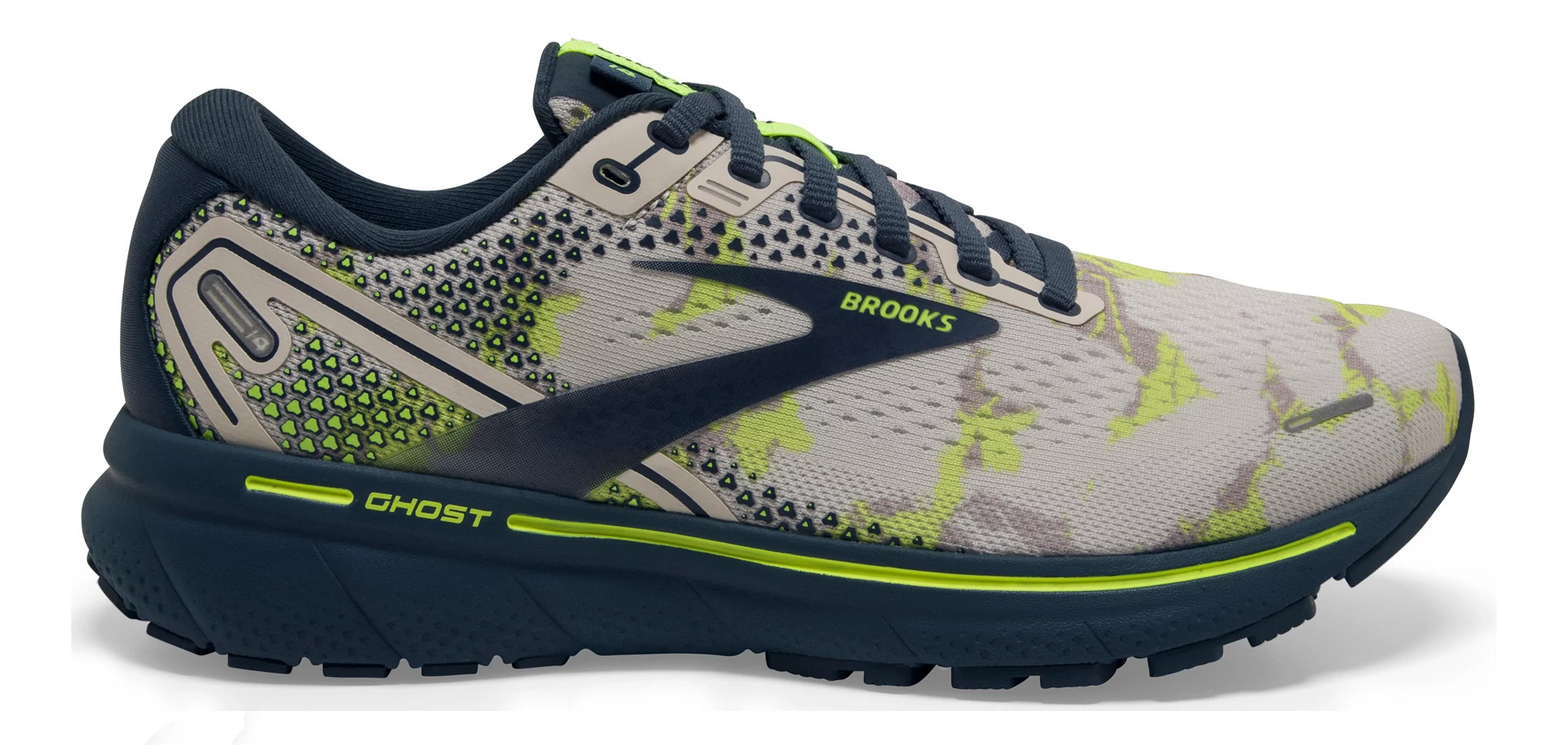 Womens Brooks Ghost 14 Camo Running Shoe
