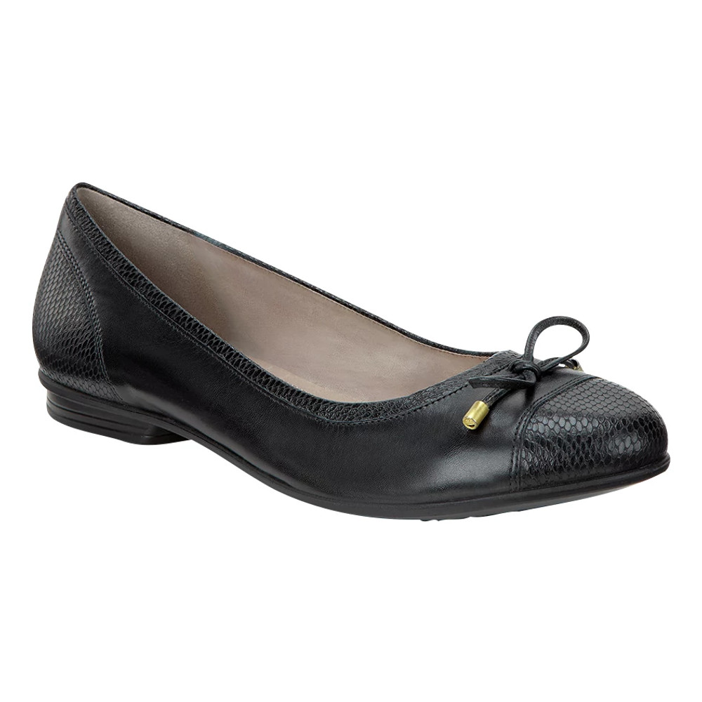 Ecco women's touch outlet bow ballerina flat