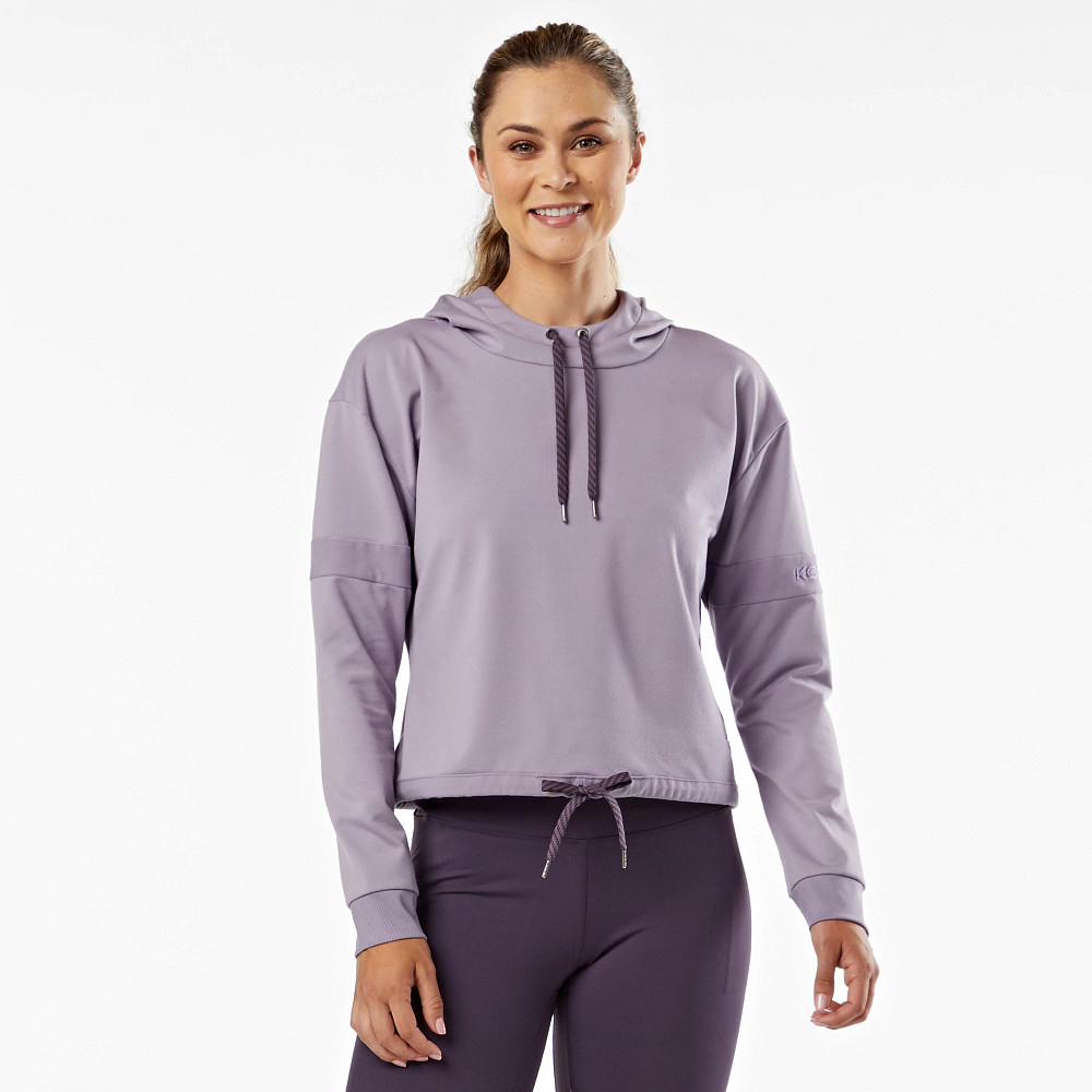 Womens Korsa Valiant Cropped Half-Zips & Hoodies Technical Tops