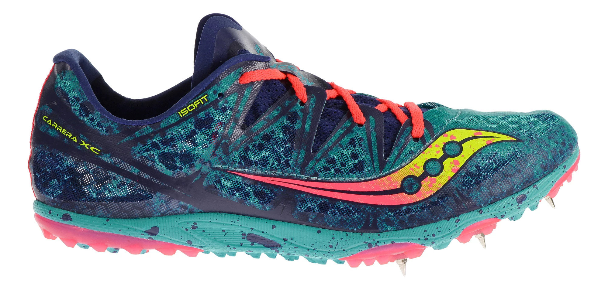 Womens Saucony Carrera XC Spike Cross Country Shoe