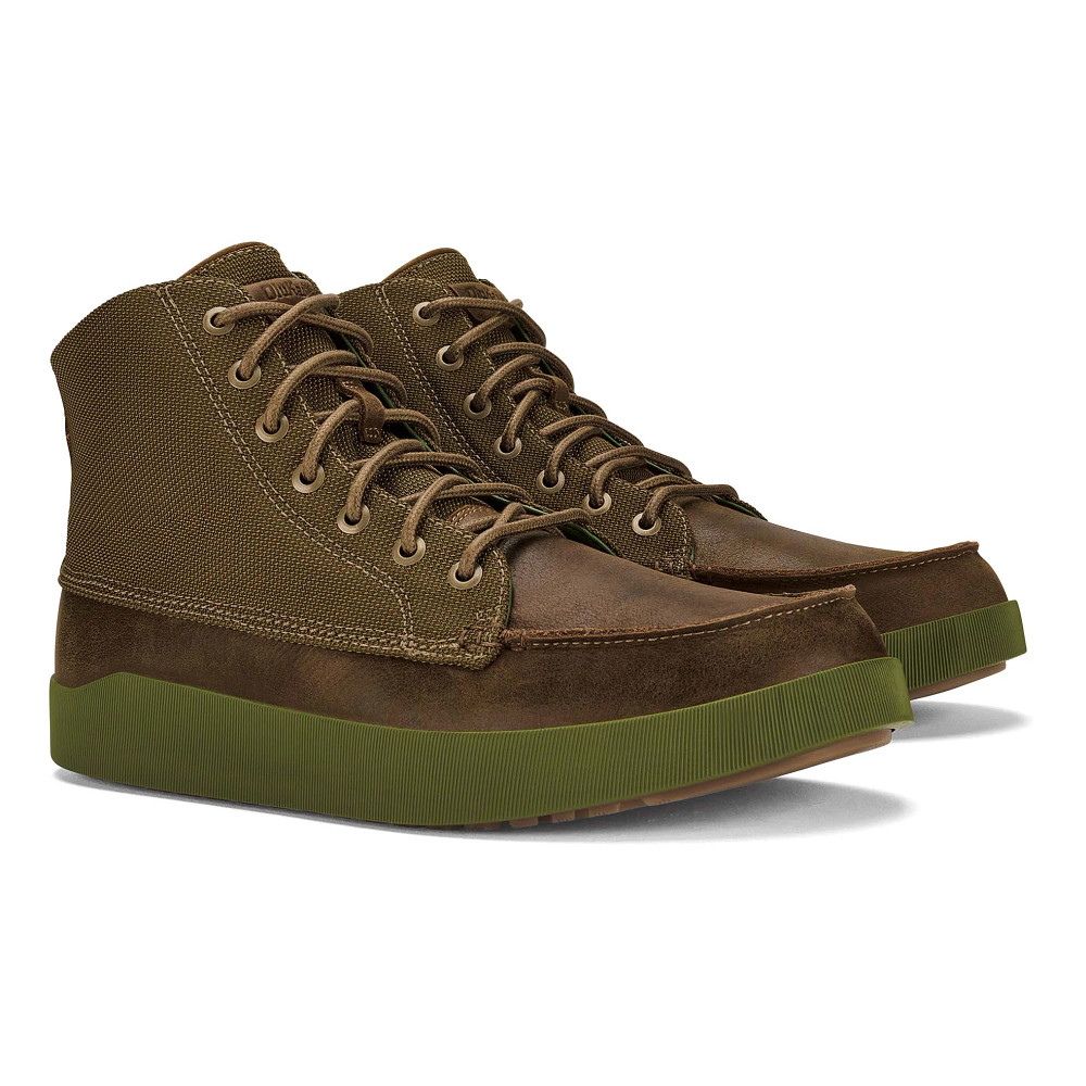 Olukai Molina Brown Leather Boot Lace Up Comfort Men’s Size 8.5 Olukai Mōlina 10501-3427 | Men main image 4