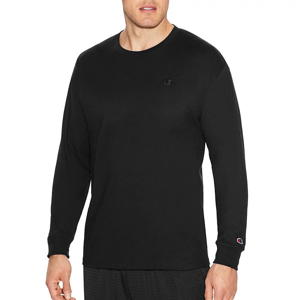 Champion classic jersey store long sleeve tee