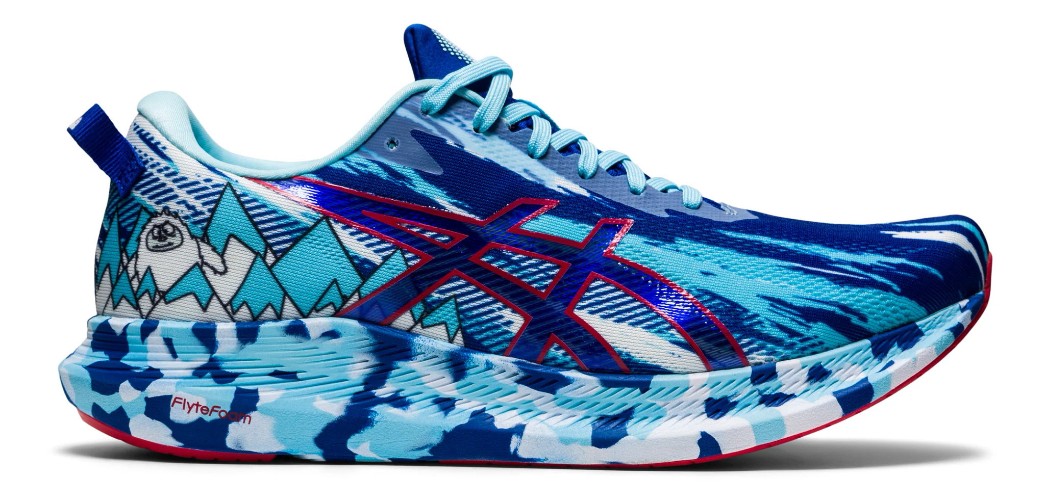 Mens ASICS Noosa Tri 13 Yeti Running Shoe