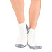 Thorlo Running Maximum Cushion Ankle 3 Pack Socks - White/Navy Blue