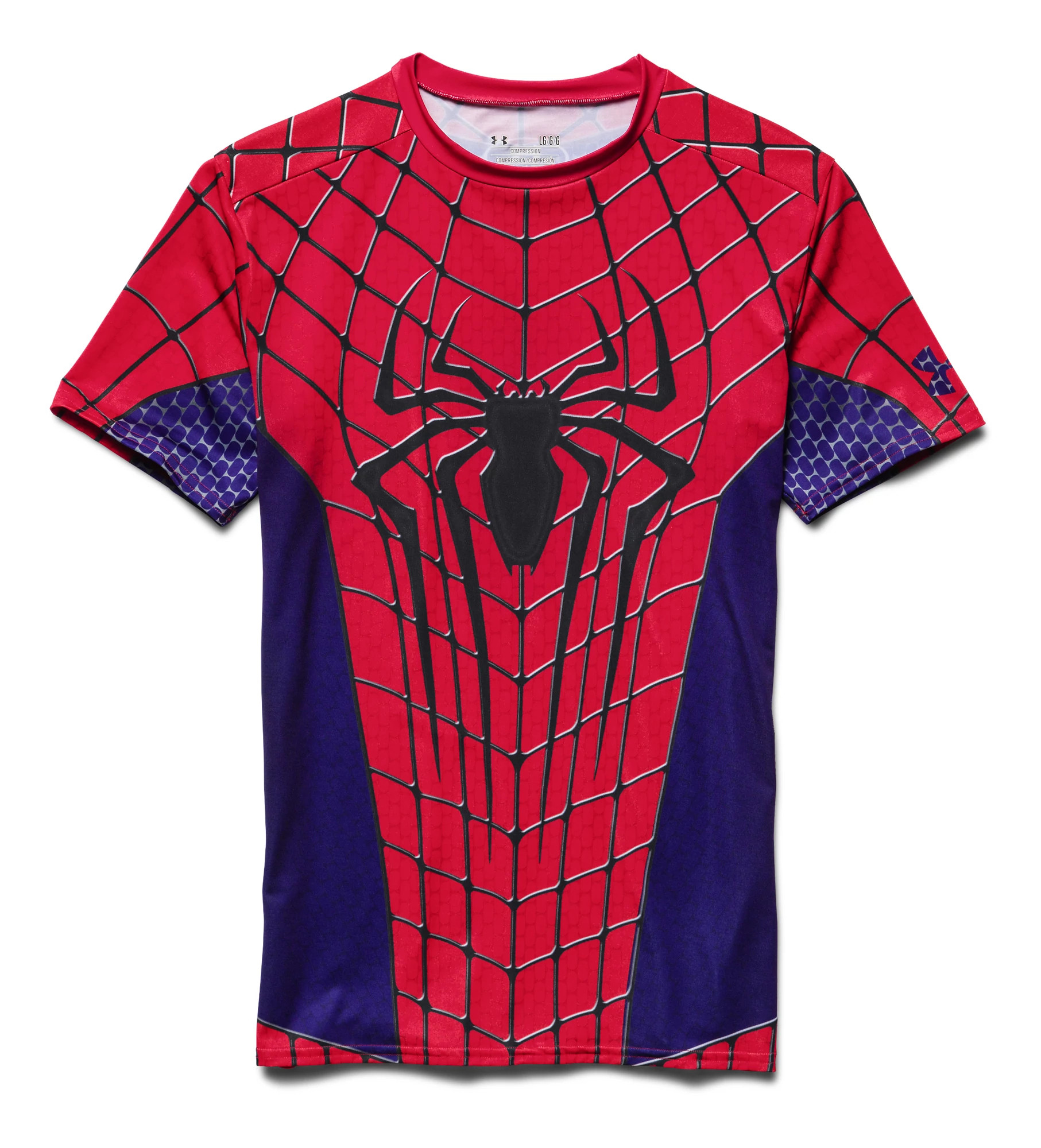 Mago Pertenece Previsión Mens Under Armour Amazing Spiderman Compression Shirt Short Sleeve  Technical Tops