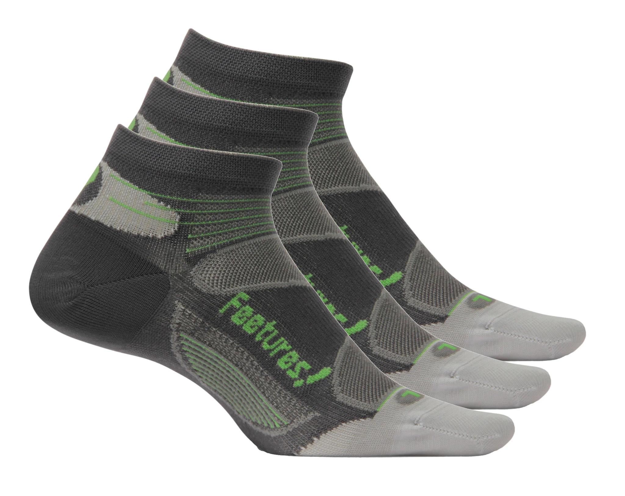 Feetures Elite Ultra Light Low Cut 3 pack Socks