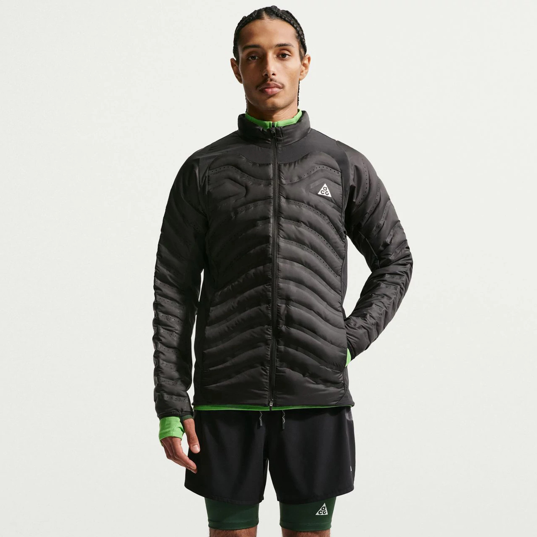 Men's Nike ACG ACG Lava Loft Jacket - Black, Size: L | Apparel - Road Runner Sports