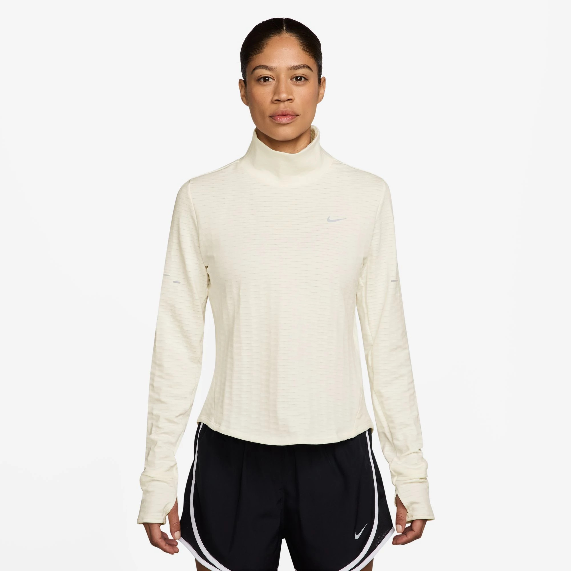 Womens Nike Swift Sphere Therma-FIT Turtleneck Top Long Sleeve