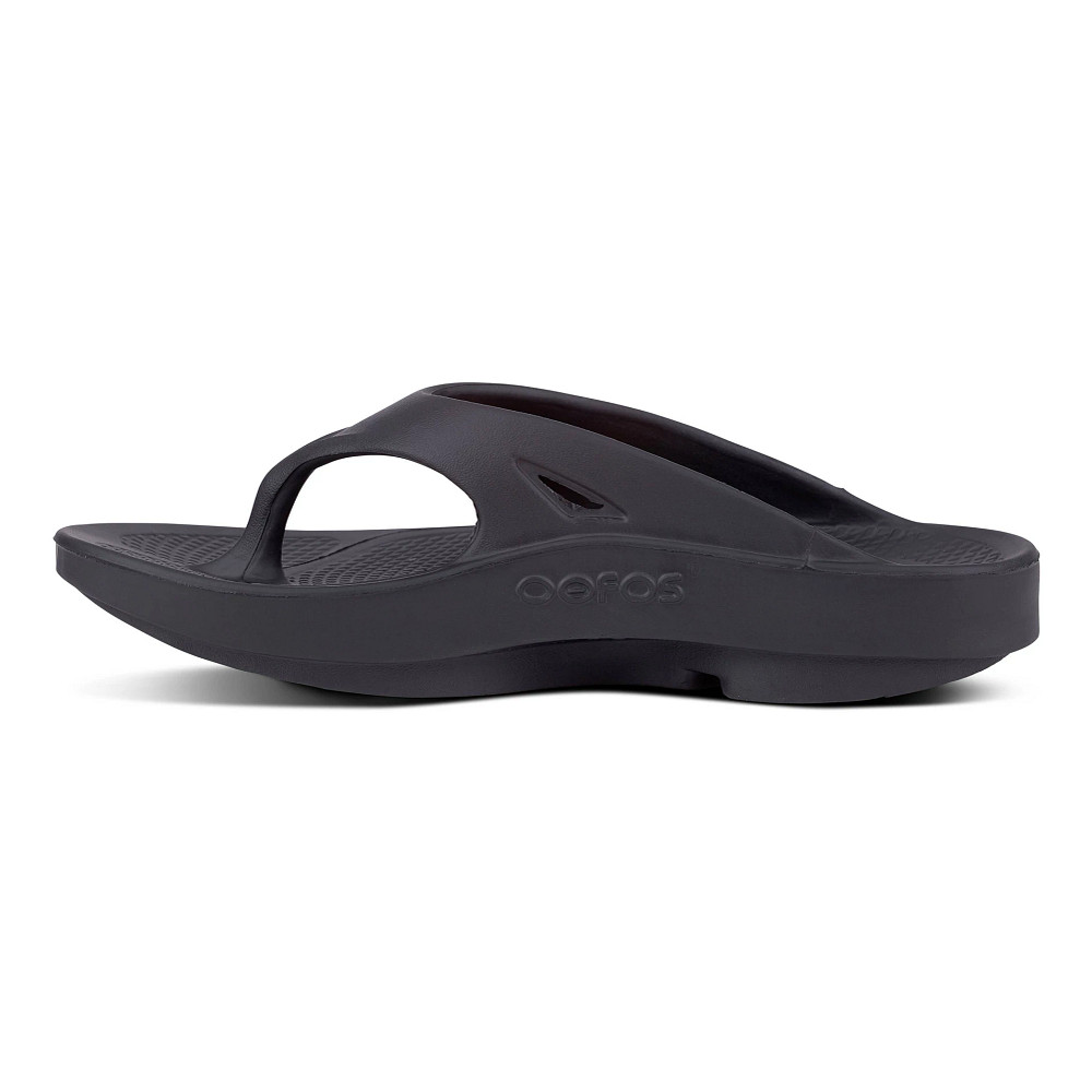 靴 OOFOS for RHC OOriginal OOFOS OOcloog Men's Black – Holabird Sports