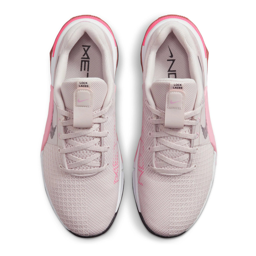 Woman Shoes for CrossFit Nike Metcon 9 - white pink