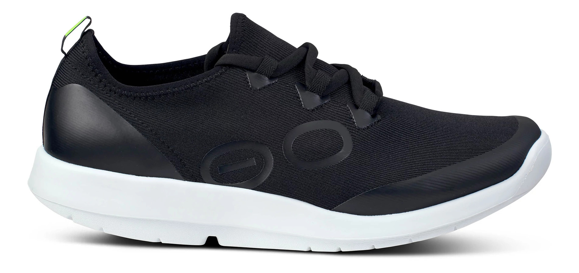 Oofos Oomg Sport LS Men’s Sz 9.5/EU 42.5 Black Low Top Lace Up Recovery Sneakers Men main image 4