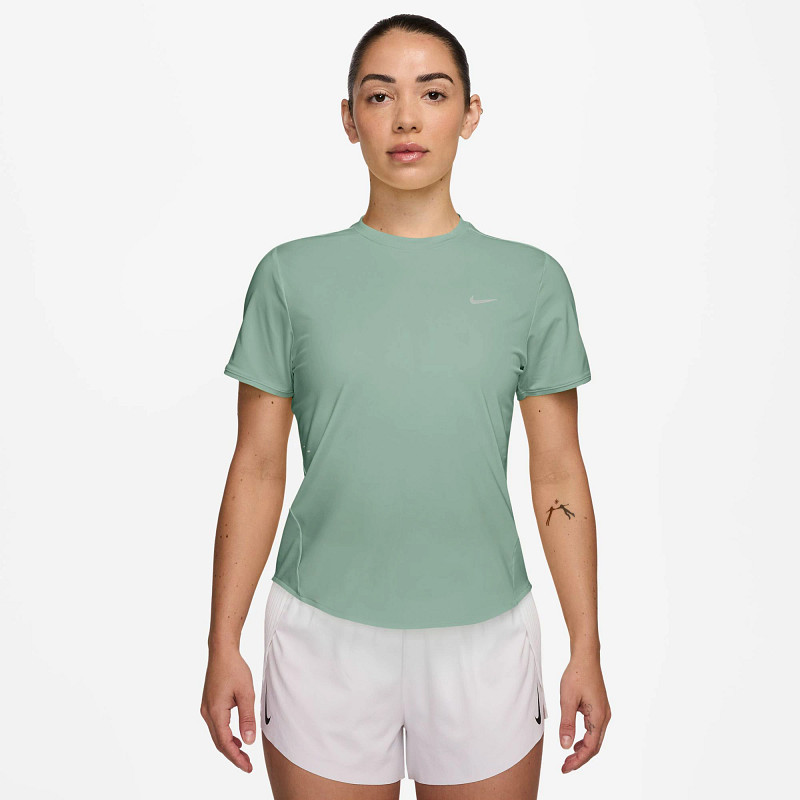 Women's Nike Swift Dri-FIT Short Sleeve Top - Steam, Size: L | Apparel - Road Runner Sports