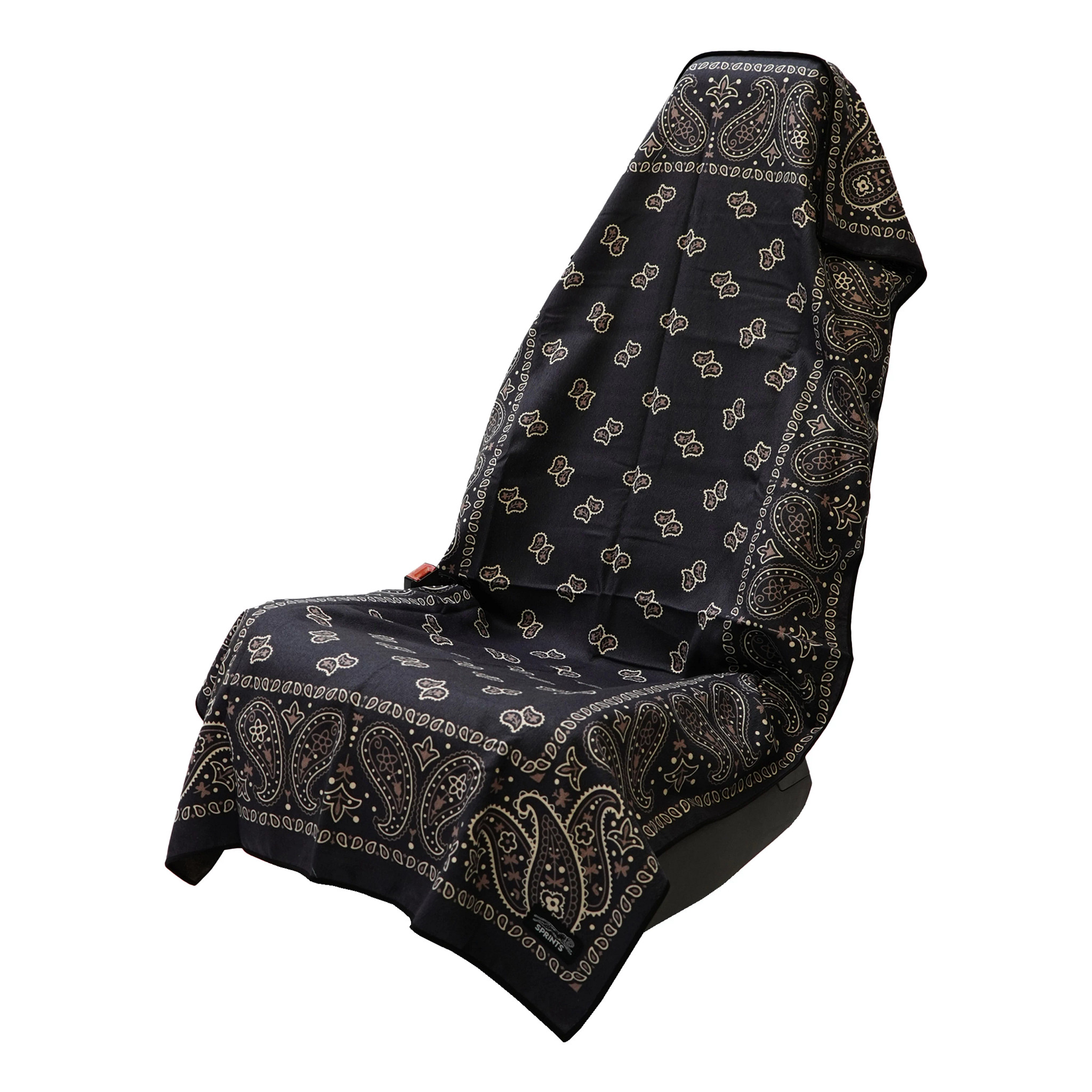 SPRINTS SPRINTS Paisley Probs Car Seat Cover Towel - Black, Size: OS | Accessories - Road Runner Sports - $42.00 at Road Runner Sports