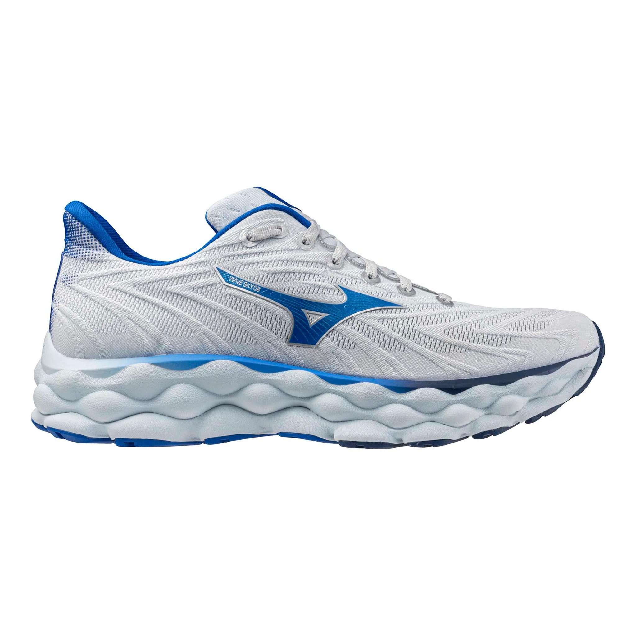 Mizuno Men's Mizuno Wave Sky 8 - Plein Air / Laser Blue, Size: 10.5, Medium | Footwear - Road Runner Sports - $169.95 at Road Runner Sports