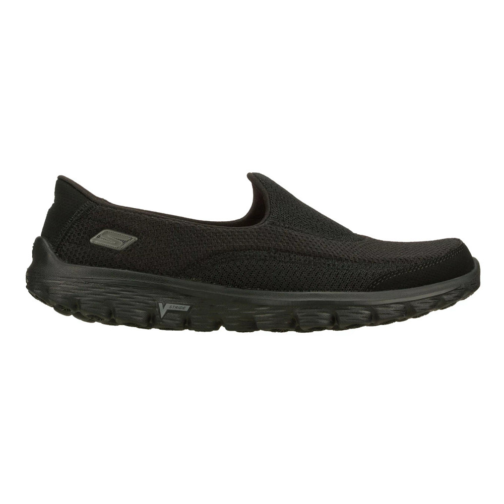 Skechers go walk deals 2 black womens