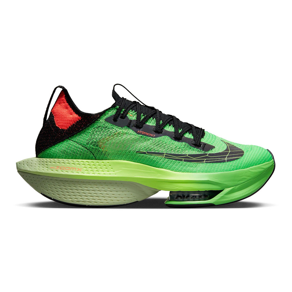 Mens Nike Air Zoom Alphafly Next% 2 Hakone Running Shoe - Scream Green/Black