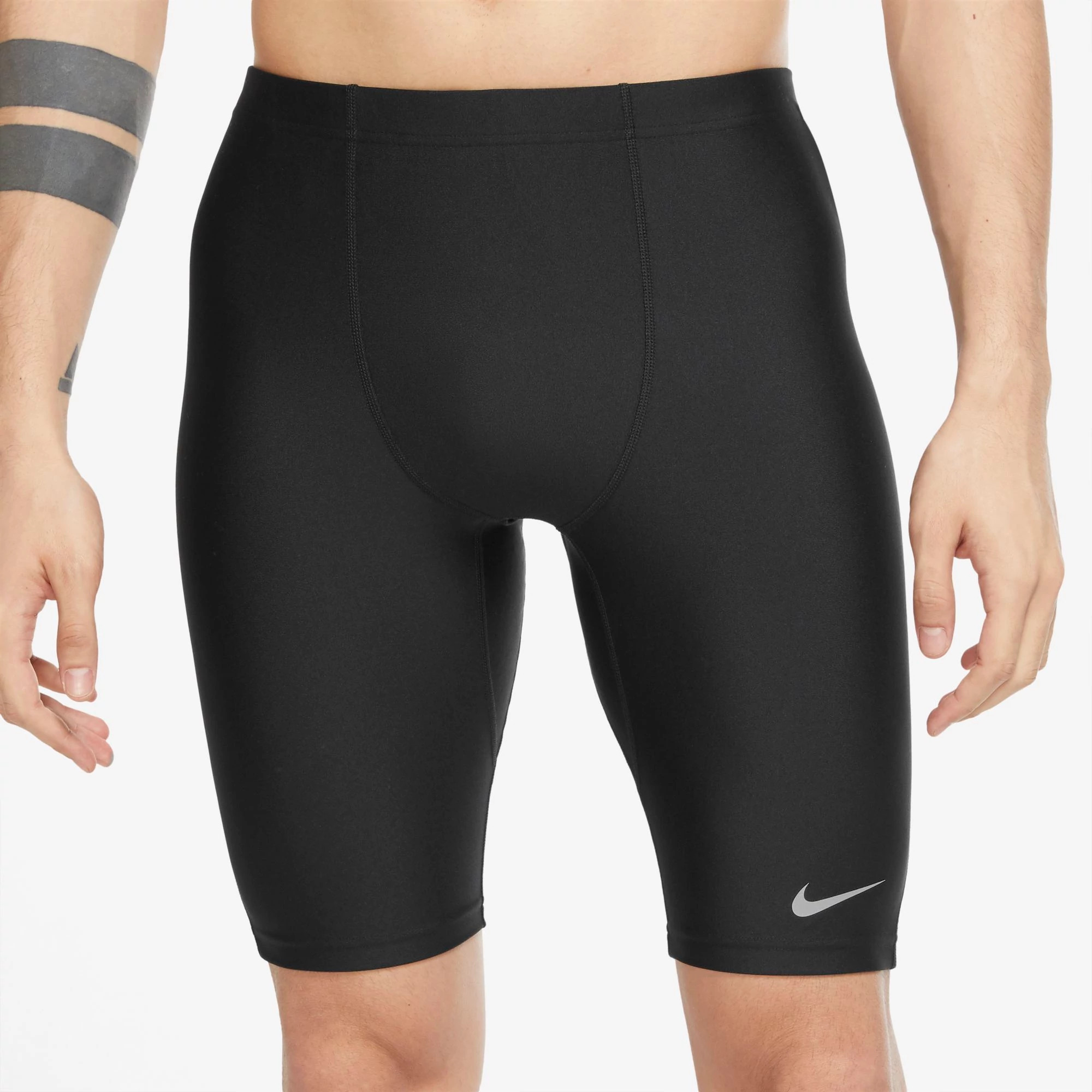 Etapa colegio Correlación Mens Nike Dri-Fit Fast Half Tight Compression & Fitted Shorts