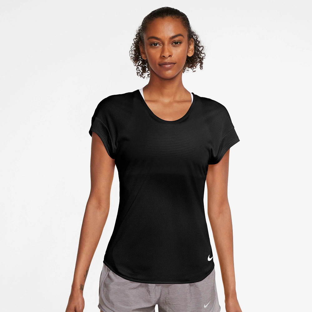  Nike Women's Breath Race Shorts (Small) Black