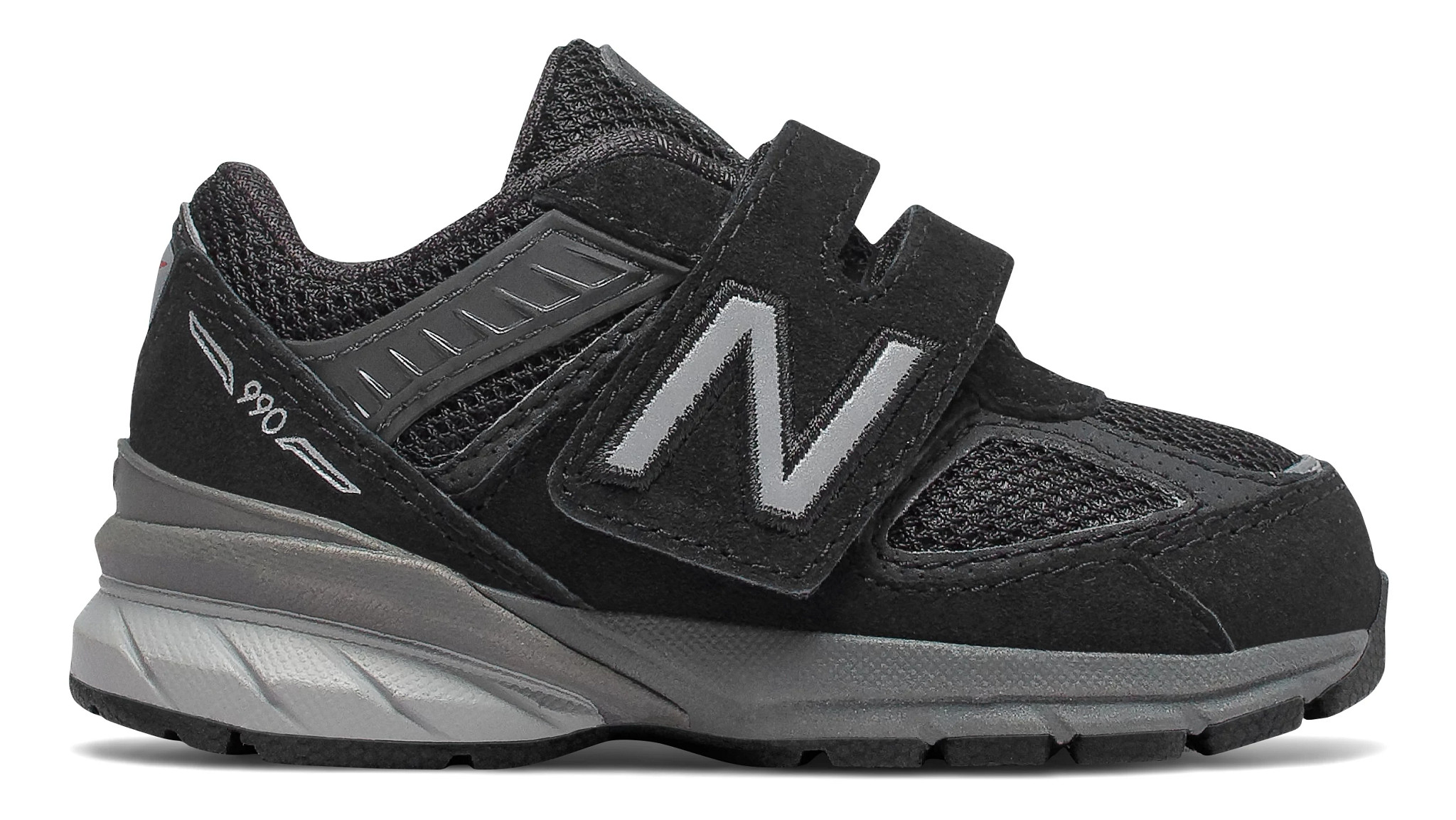 Kids New Balance 990v5 Velcro Running Shoe