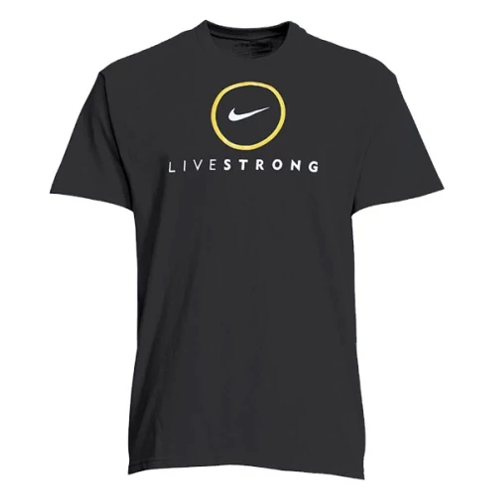 Mens Nike Livestrong Logo Tee Tops