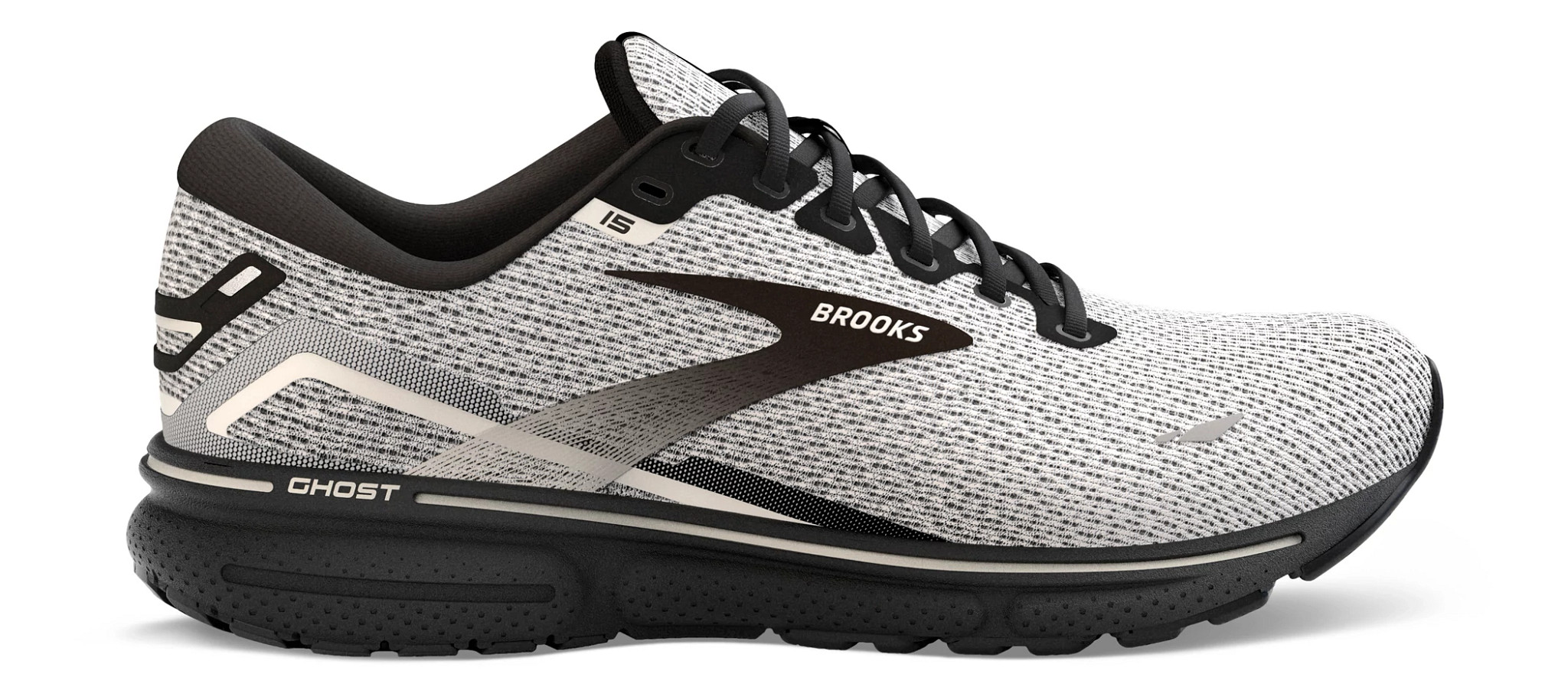 brooks black and grey