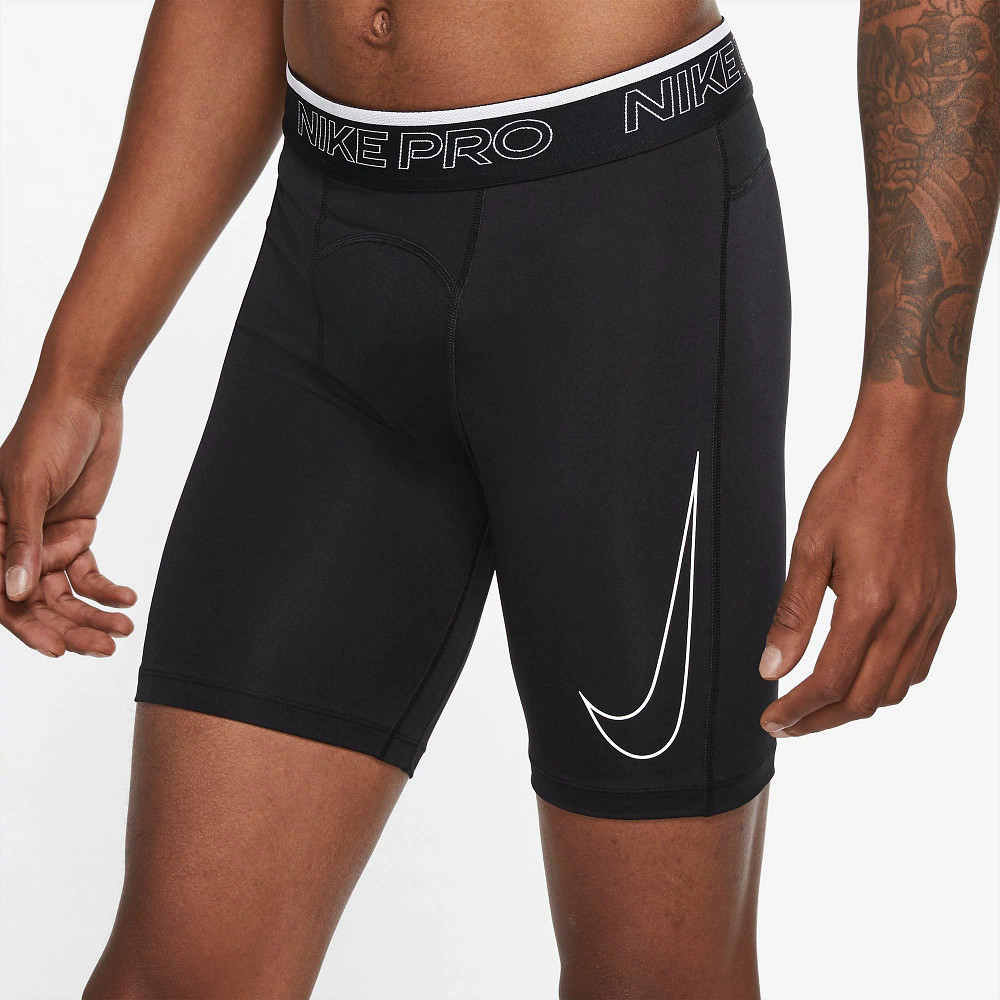 NEW Nike Pro Men's Tight Fit Compression Shorts - BV5637-100