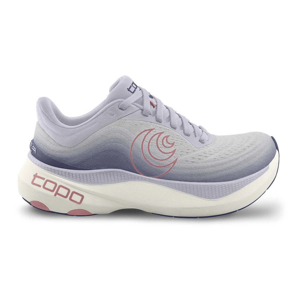 (取寄) トポ アスレチック レディース オーラ Topo Athletic women Aura Grey/Blue Womens Topo Aura Running Shoe