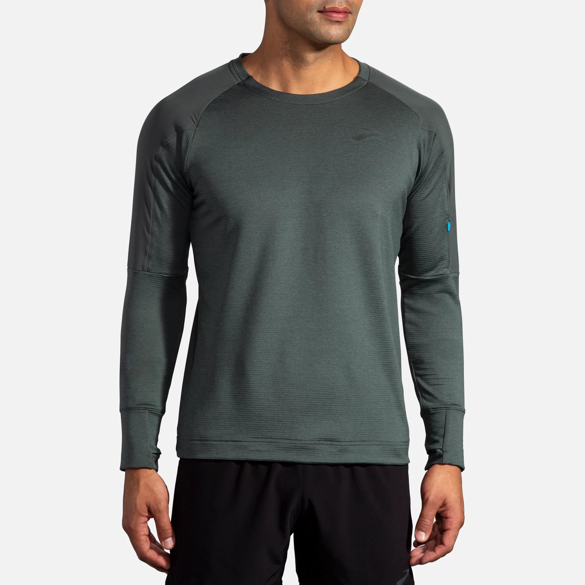 Mens Brooks Notch Thermal Long Sleeve Technical Tops