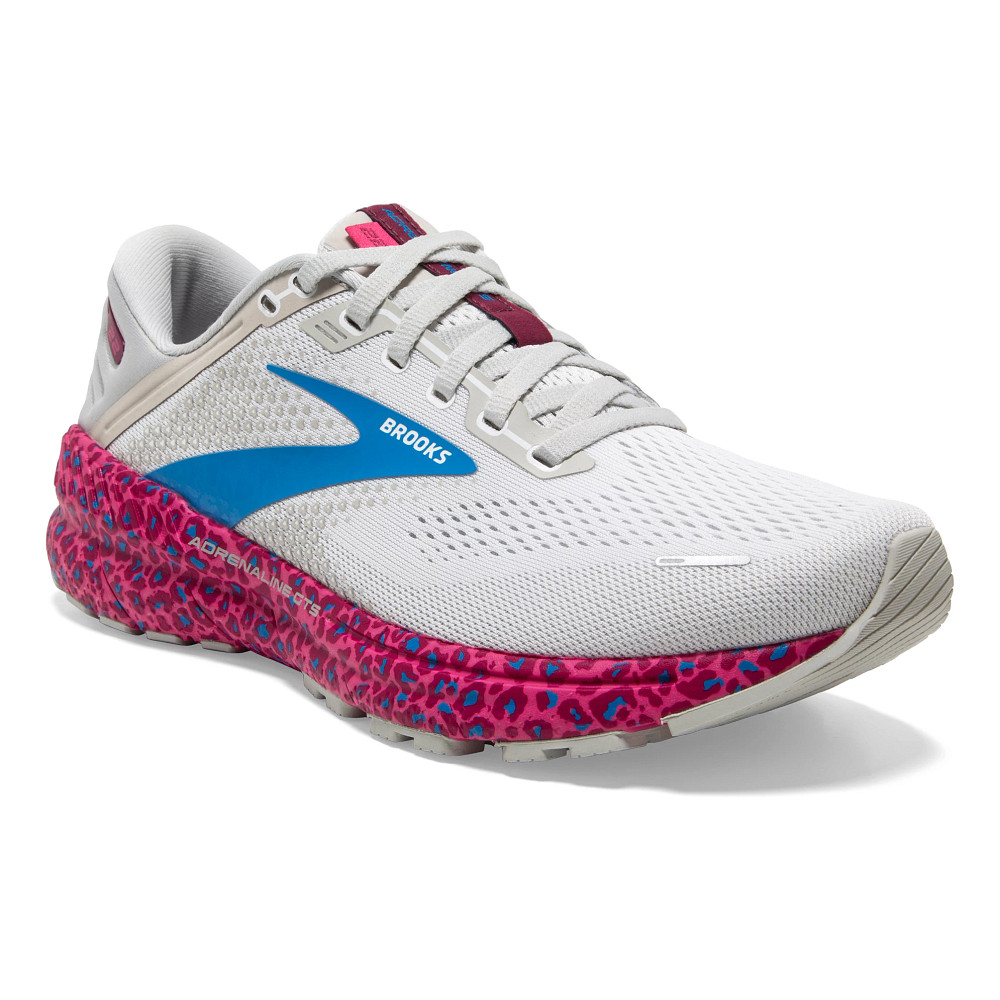 BROOKS ADRENALINE GTS 22 WOMENS GREY ROSE BLACK